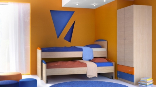 Bunk bed Bedroom for Child  - AMORGOS 4 - ::  :: 