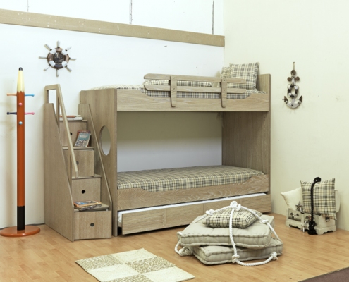 Bunk bed Bedroom for Child  - IONIAN 3 - :: M DESIGN FURNITURE  :: 