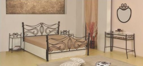 Κρεβάτι Κρεβατοκάμαρας Διπλό - Κρεβάτι μεταλλικό διπλό ΚΙΡΚΗ Α - :: Galanis in House :: 
