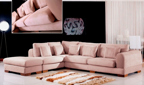 Καναπές Σαλονιού Γωνιακός - Luna - :: Έπιπλο Ευαγγελίδης - Crystal Furniture :: 