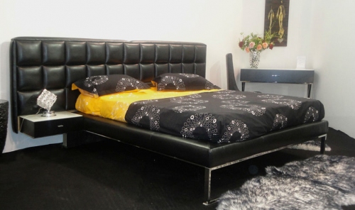 Σύνθεση Κρεβατοκάμαρας  - Noir - :: Έπιπλο Ευαγγελίδης - Crystal Furniture :: 