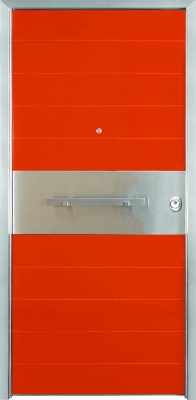 Πόρτα Εισόδου Πόρτες-Κουφώματα Θωρακισμένη - TZdoor3000 Orange - :: ΤΖΑΦΕΡΗΣ :: 