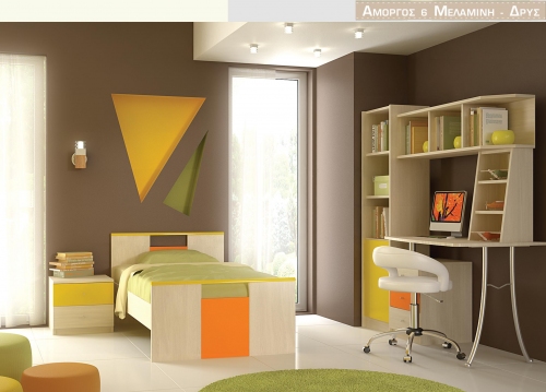 Roomset Bedroom for Child  - AMORGOS 6 - ::  :: 