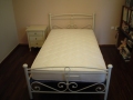 Κρεβάτι Κρεβατοκάμαρας  Κρεβάτι Μεταλλικό Εκρού Αφροδίτη