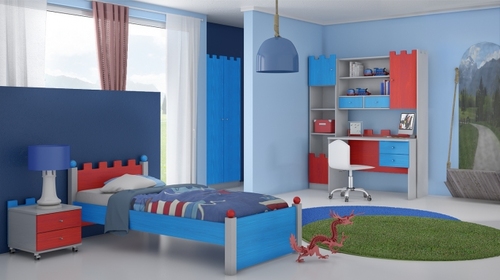 Κρεβάτι Παιδικού δωματίου  - Παιδικό κρεβάτι Κάστρο - :: FERGADIS CASA :: 