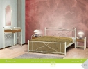 Κρεβάτι Κρεβατοκάμαρας Διπλό - Μεταλλικό Κρεβάτι Διπλό Νο 8049 - :: FERGADIS CASA :: 