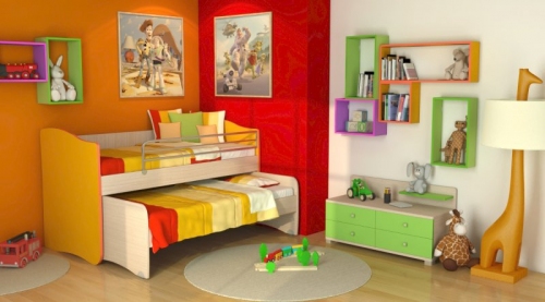 Σύνθεση Παιδικού δωματίου  - Παιδικό Δωμάτιο 17 - :: ΕΠΙΠΛΟ STAR :: 
