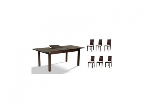 Σετ Τραπεζαρίας  - Τραπεζαρία ξύλινη με 6 καρέκλες - :: INSIDE ΑΦΟΙ ΦΕΡΓΑΔΗ ΟΕ :: 